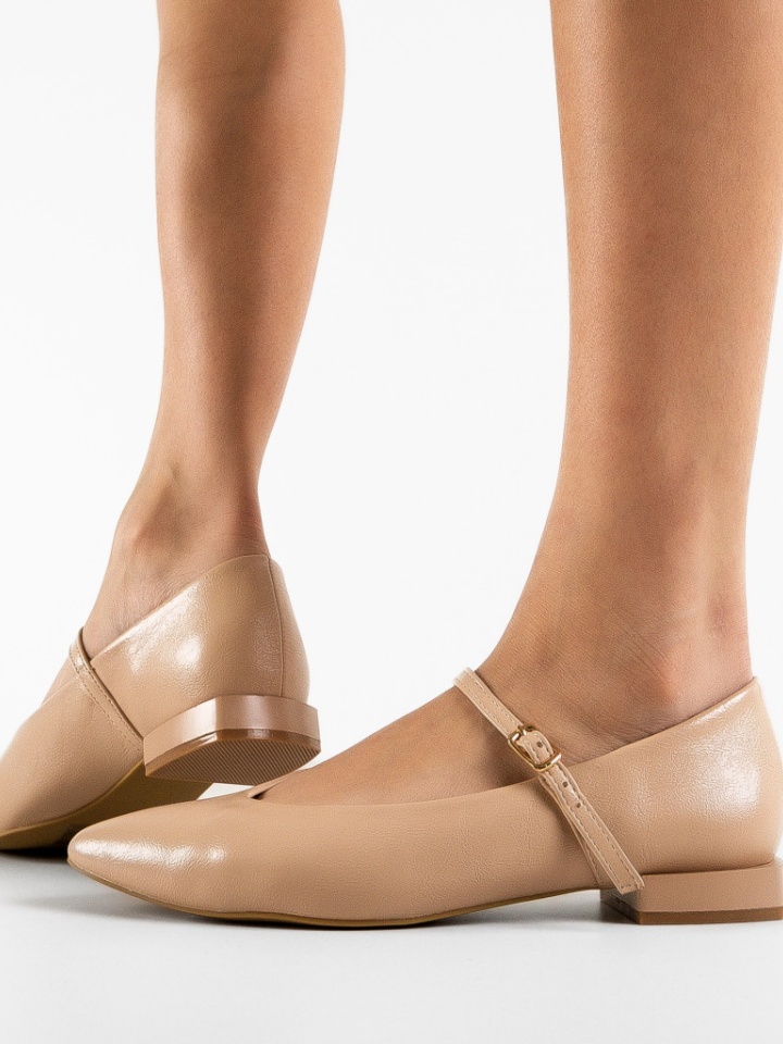 Pantofi dama Navammis Nude 2