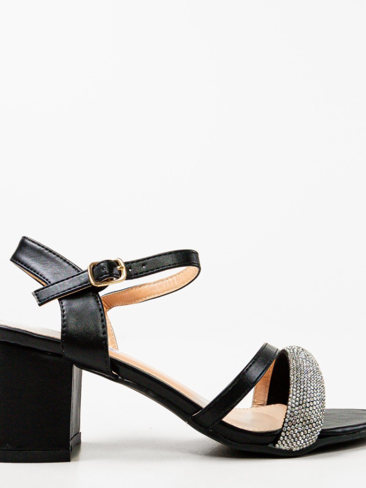 Sandale cu toc Helmi Negre