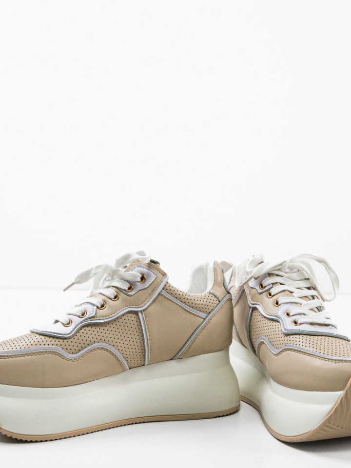 Sneakers dama Emiel Bej