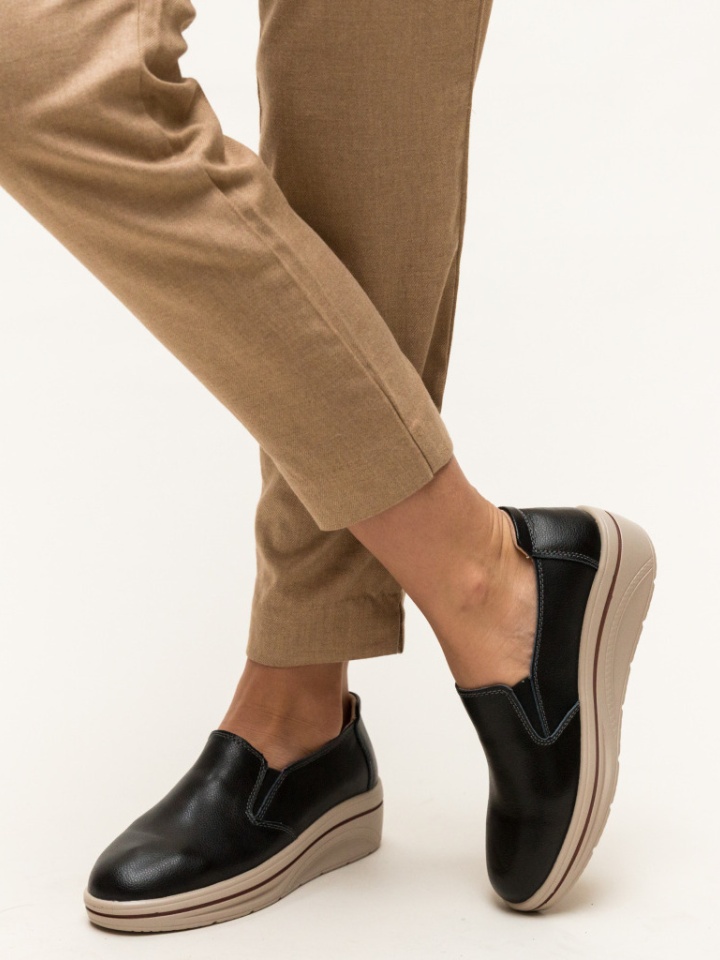 Pantofi Casual Alpino Negri