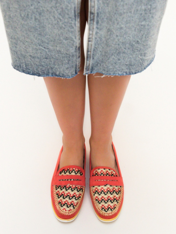 Mocasini Sabiha Rosii