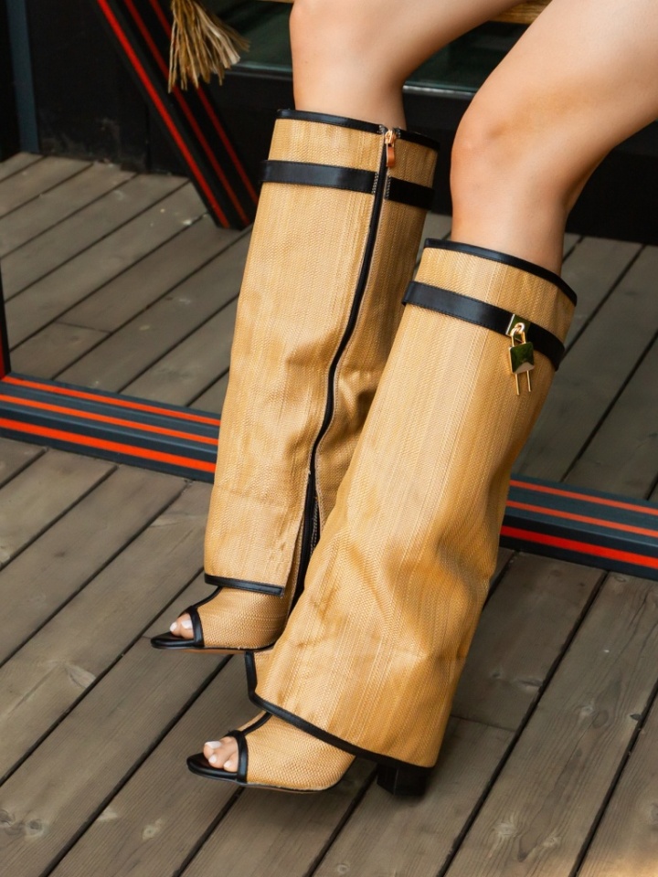 Cizme dama Keyaa Bej