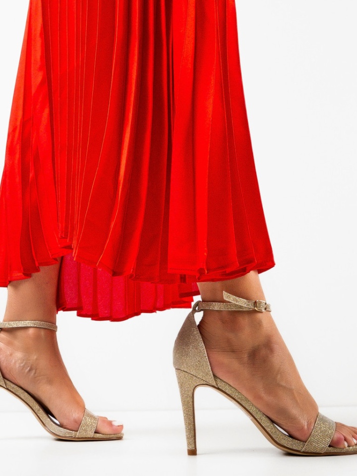 Sandale cu toc Ayrane Negre