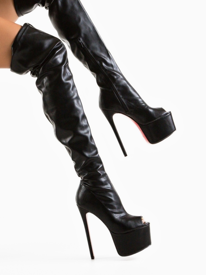 Cizme dama Reeve Negre