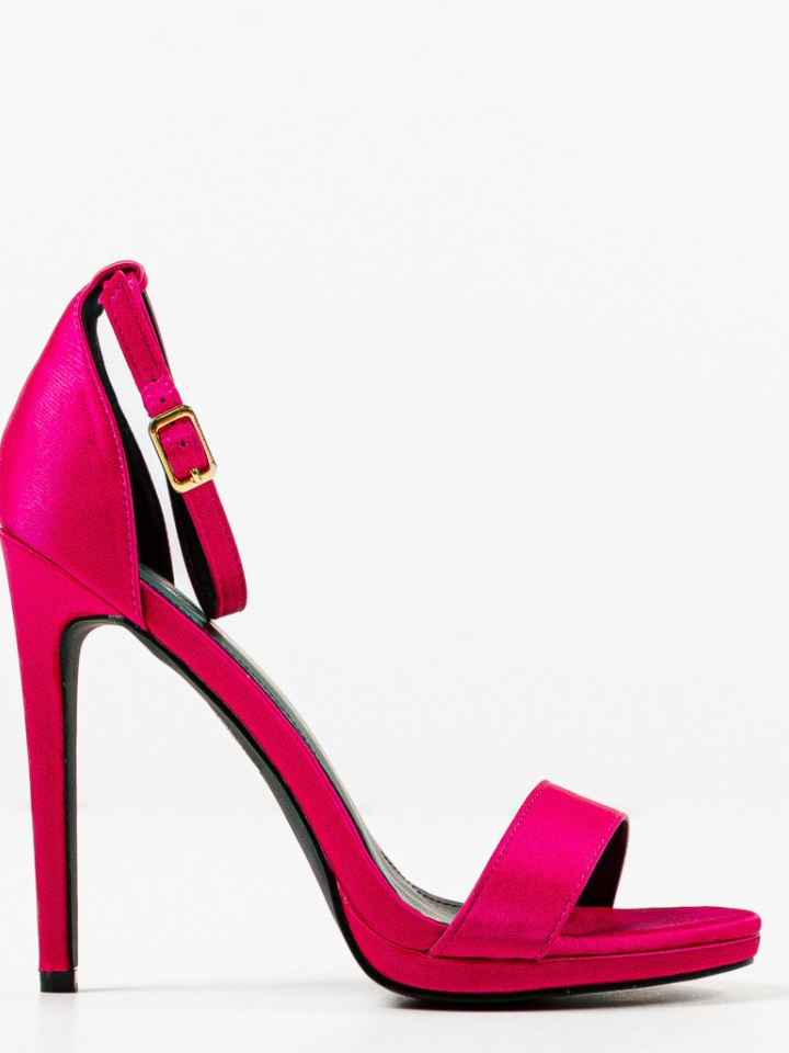 Sandale cu toc Doka Bej