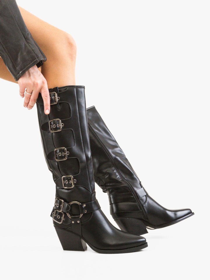 Cizme dama Kaleia Negre