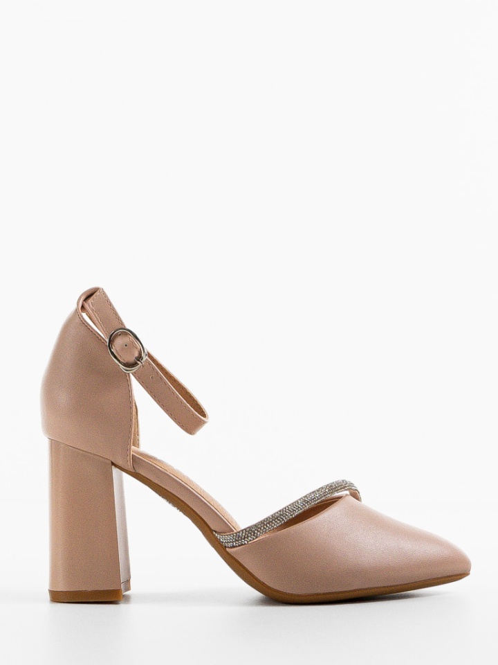 Pantofi dama Dem Bej 3