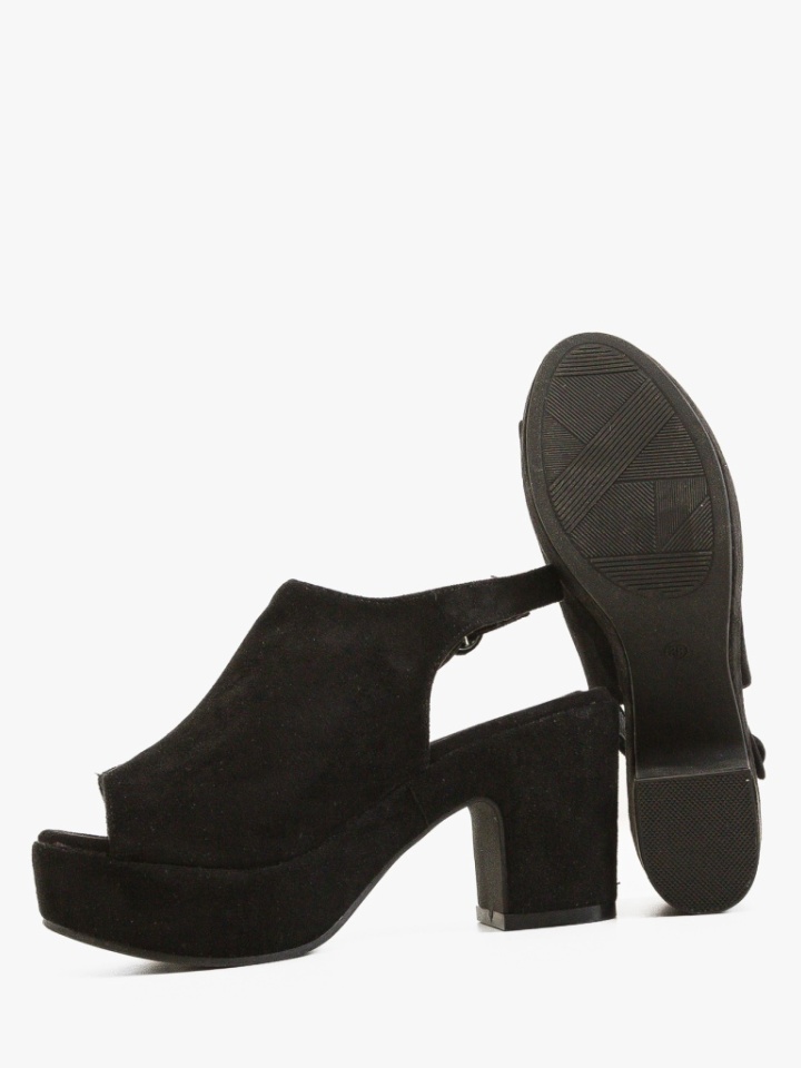 Sandale cu toc Yousuf Negre