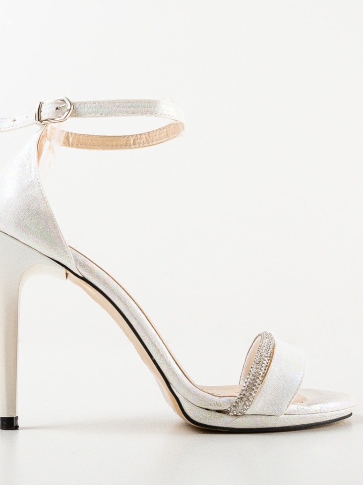 Sandale cu toc Crimson Negre