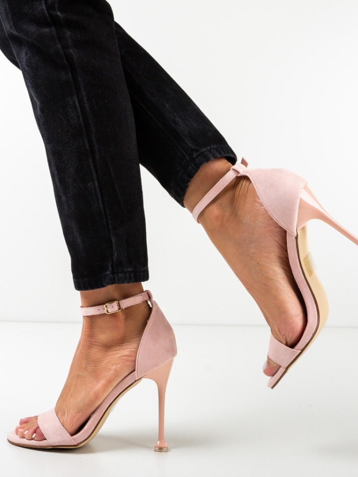 Sandale cu toc Brock Albastre