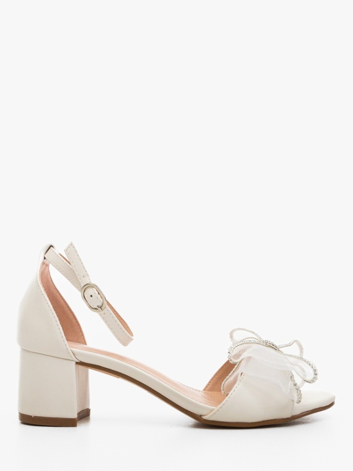 Sandale cu toc Kostyl Aurii