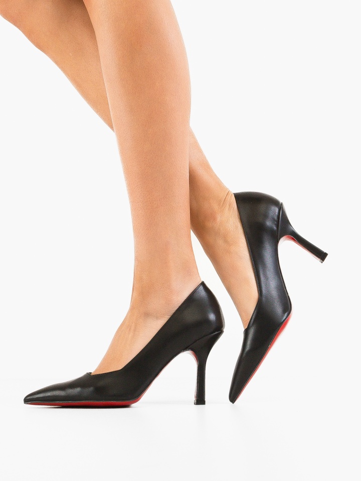Pantofi stiletto Vobka Bej