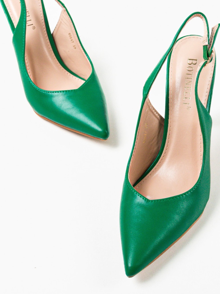 Pantofi cu toc Amani Bej