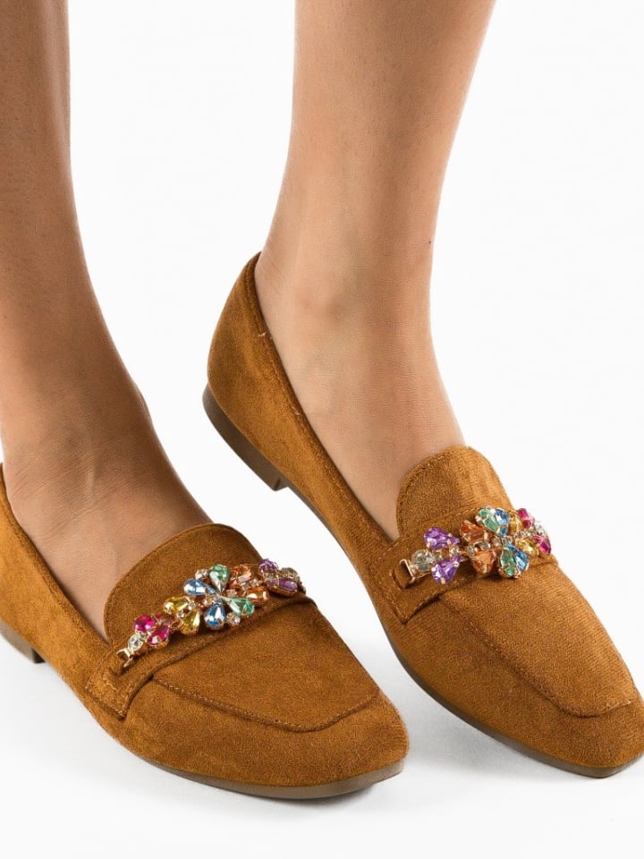 Pantofi Casual Varius Camel