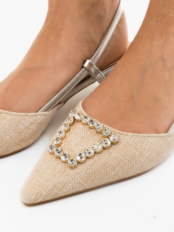 Pantofi dama Merca Argintii