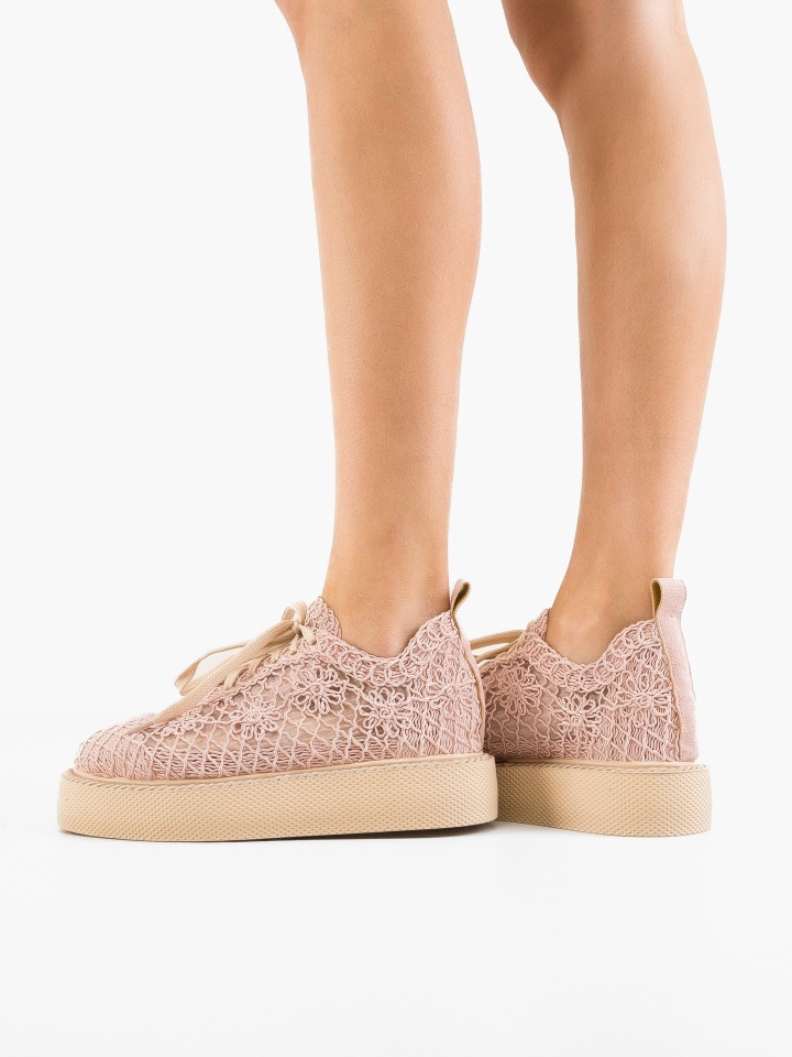 Pantofi Casual Ystory Bej 2