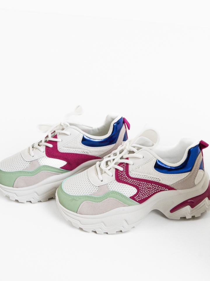 Sneakers dama Leonarda Bej