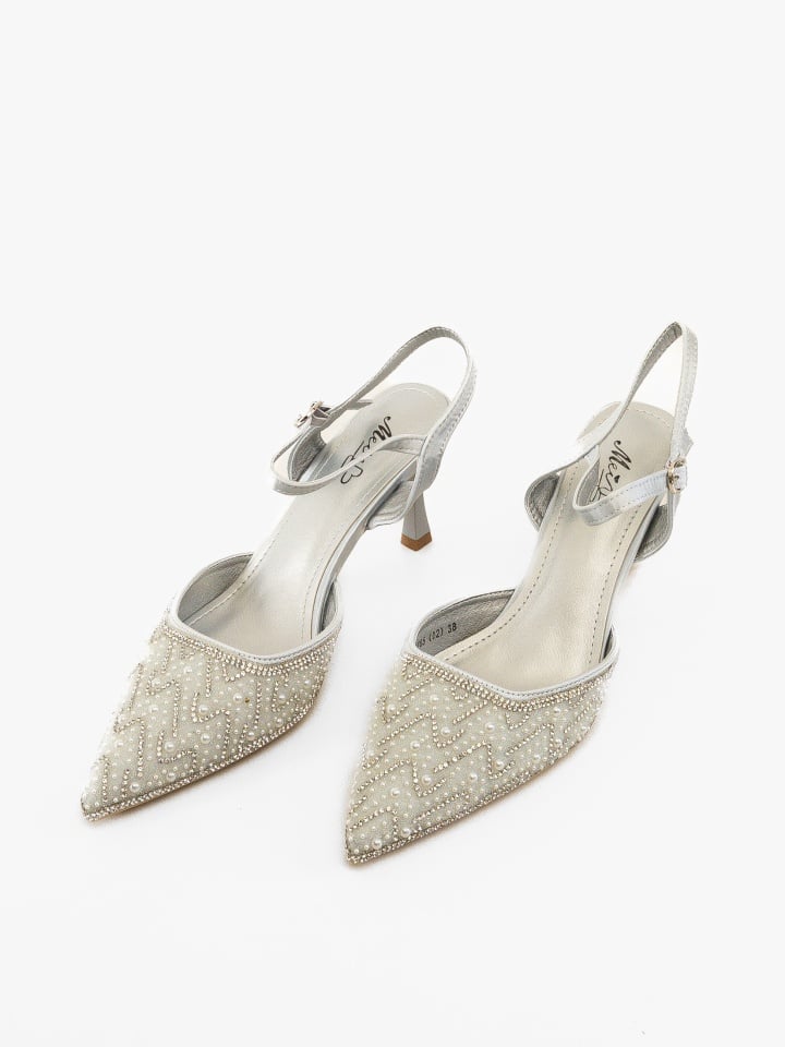 Pantofi dama Anytare Argintii