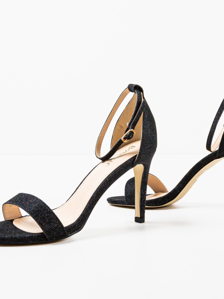Sandale cu toc Ayrane Negre