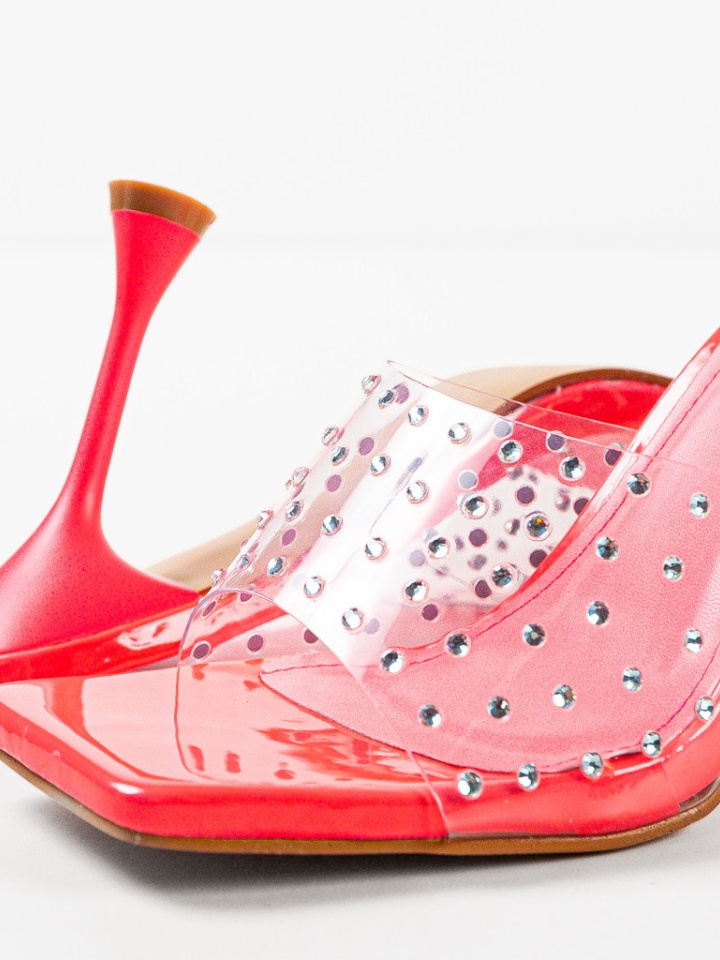 Saboti cu toc Zara Roz