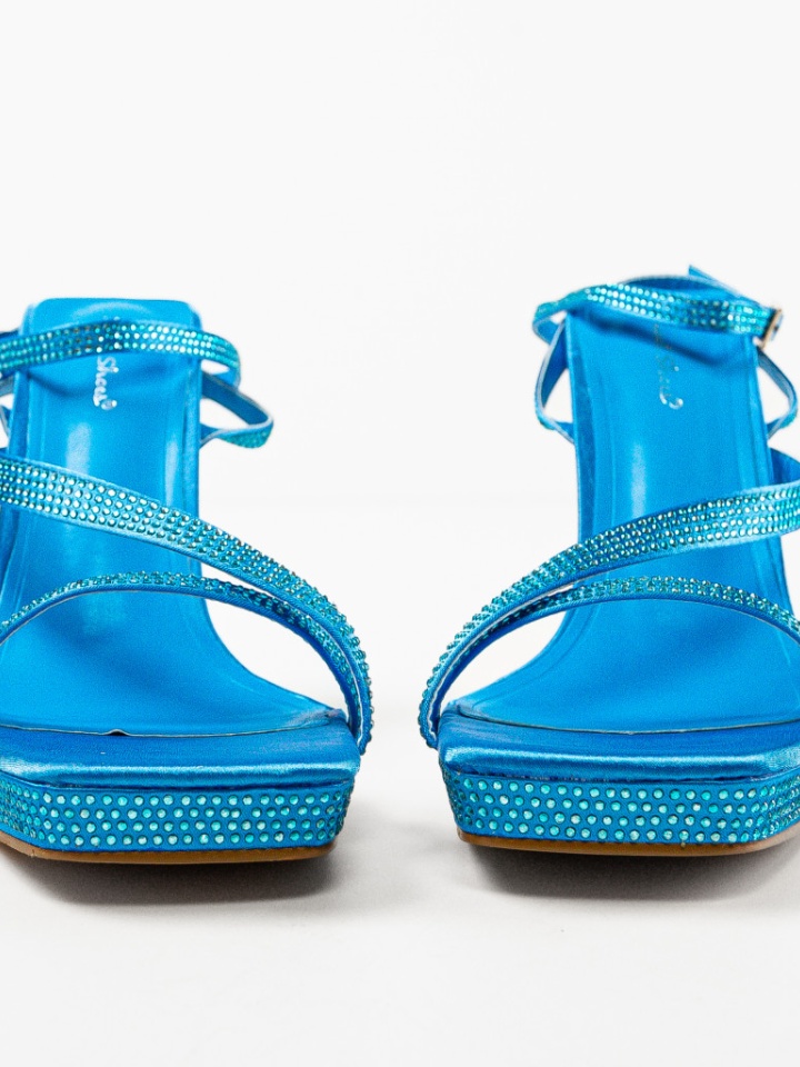 Sandale cu toc Jian Bej 2