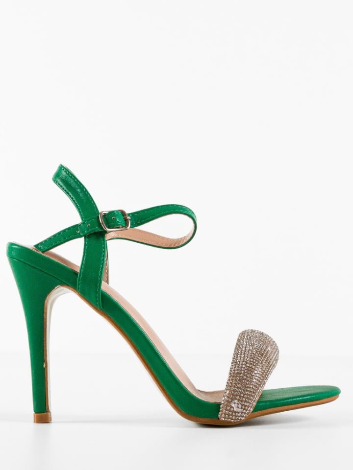 Sandale cu toc Cybill Nude