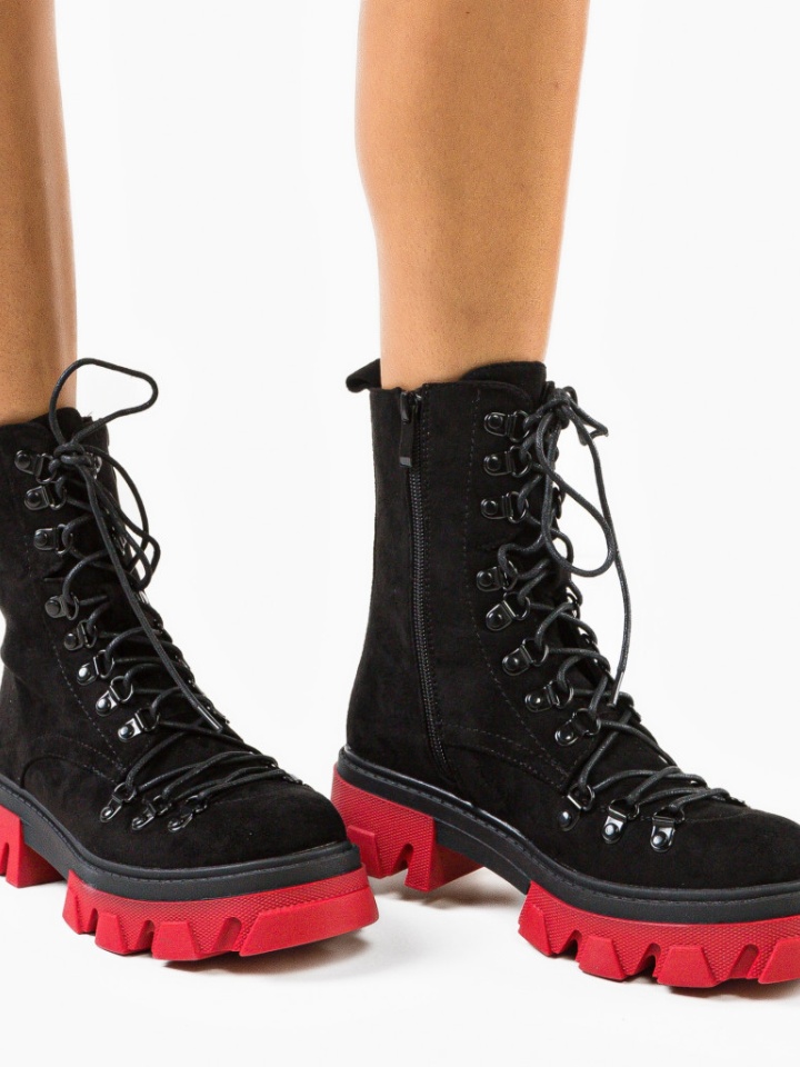 Ghete dama Libby Negre