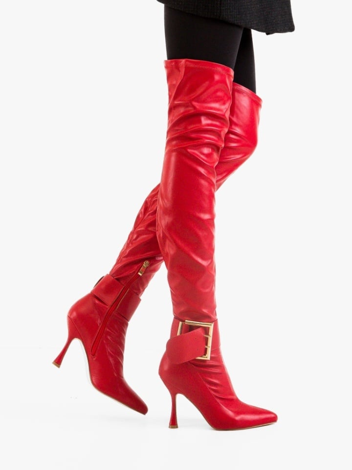 Cizme dama Solenne Bej