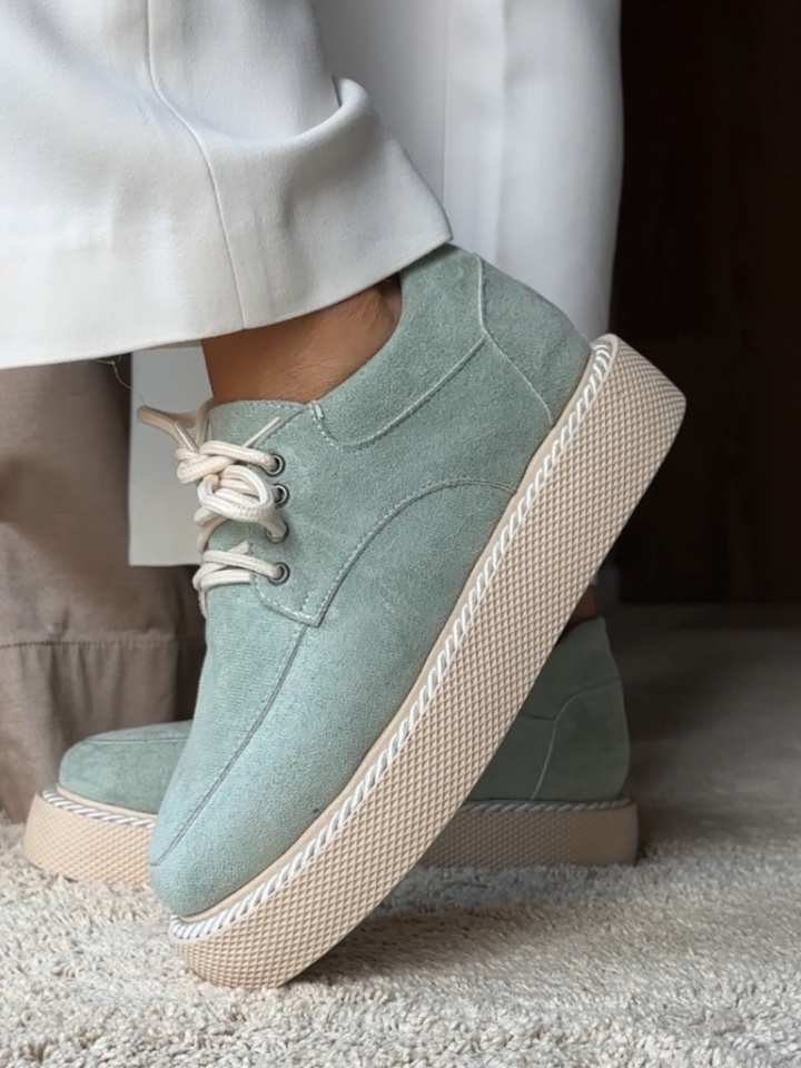 Pantofi Casual Fagen Turcoaz