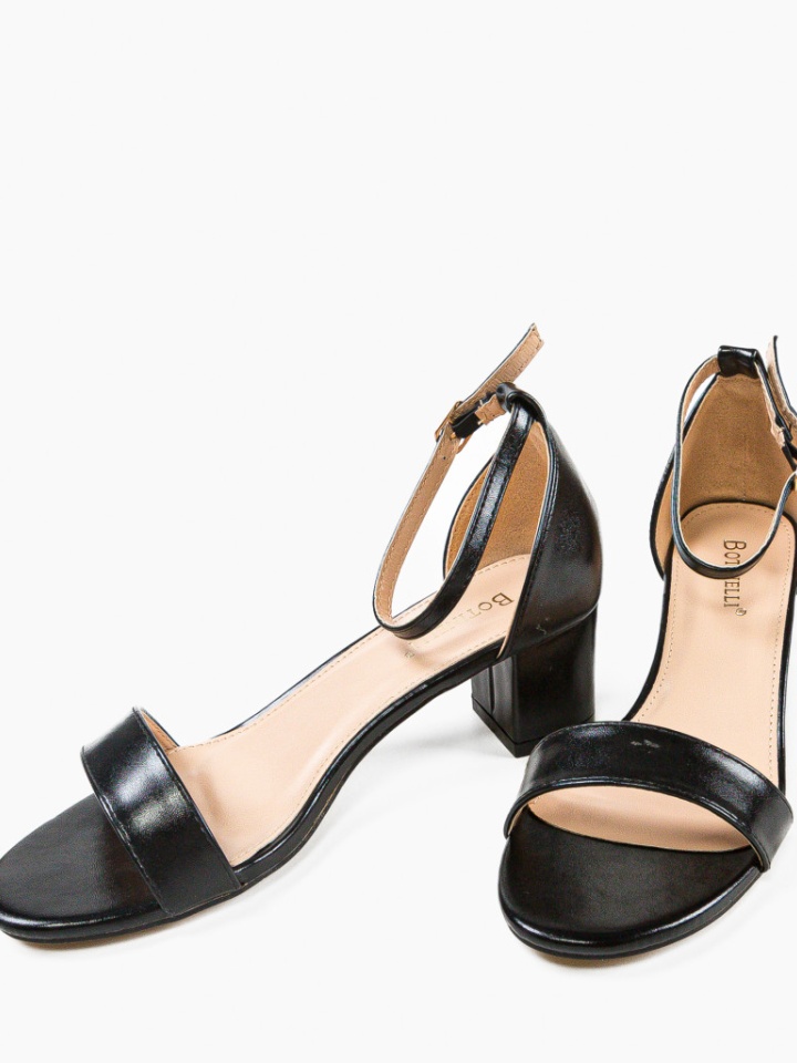 Sandale cu toc Opazy Negre