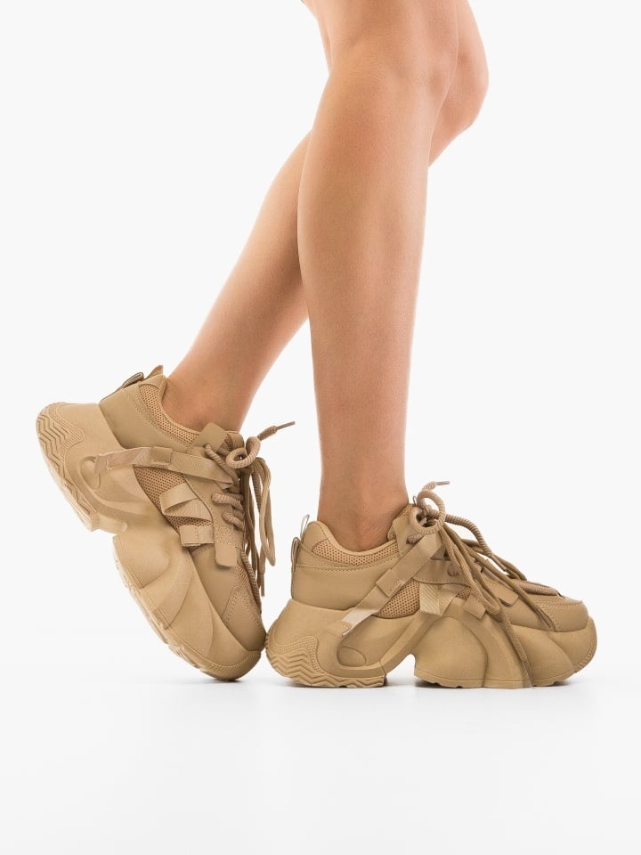 Sneakers dama Thild Bej