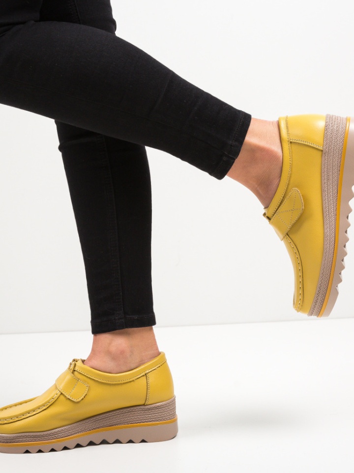 Pantofi Casual Straif Bej 2