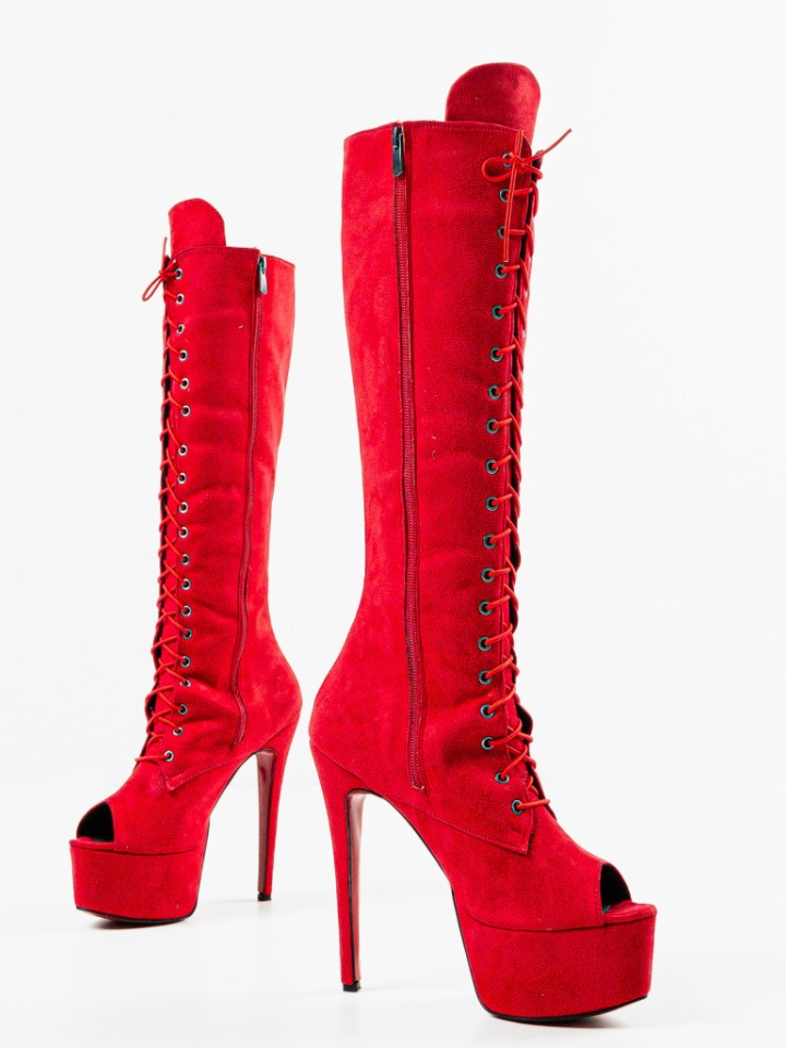 Cizme dama Yruya Rosii