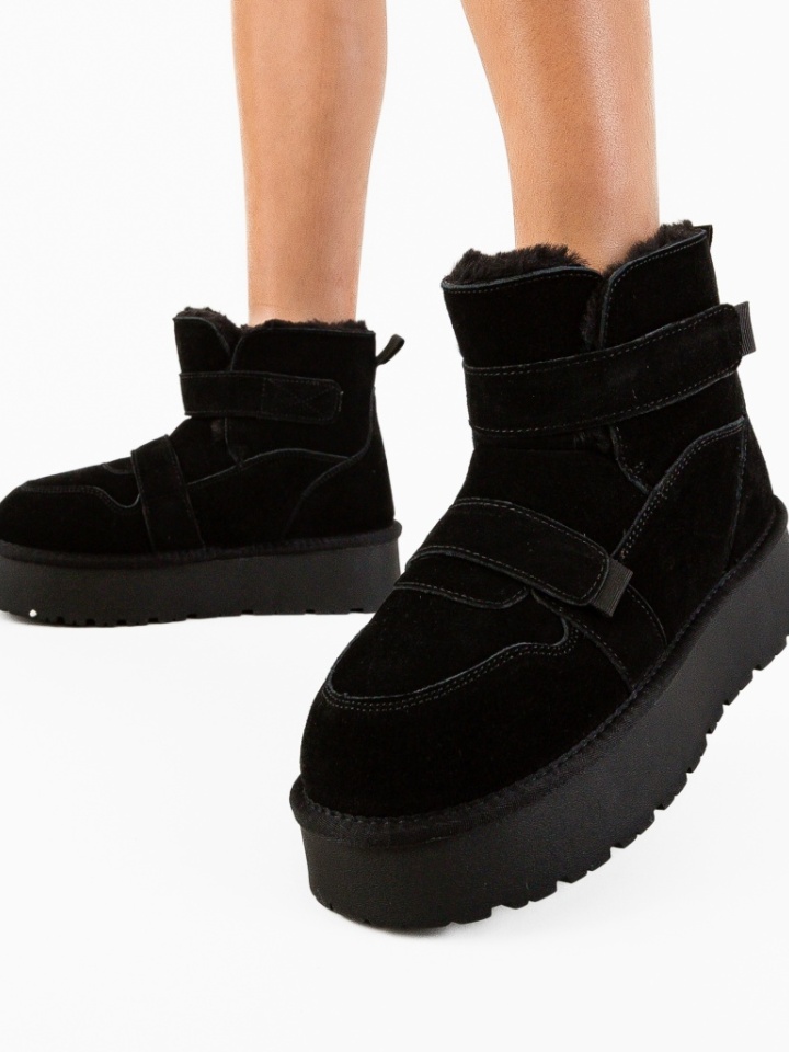 Cizme tip Ug Morvox Negre