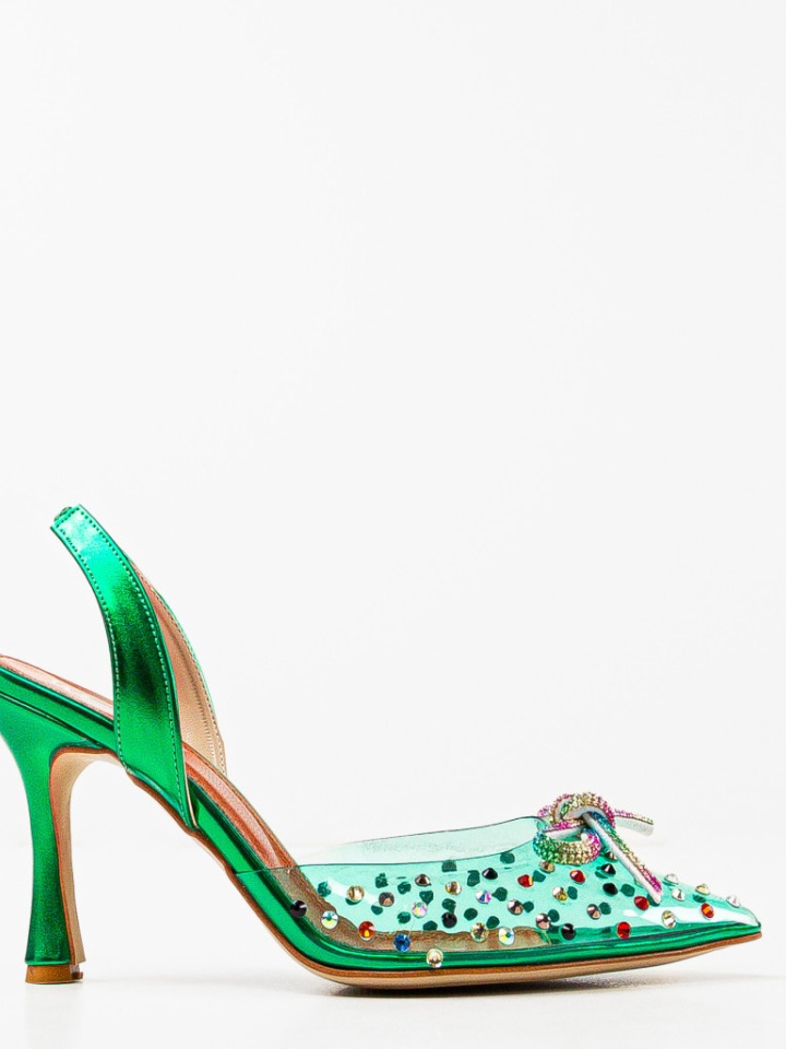 Pantofi dama Karambol Argintii