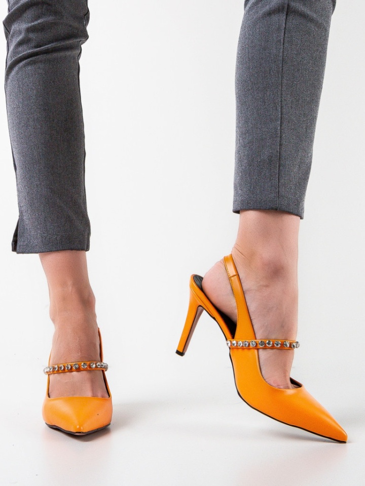 Pantofi dama Ogal Portocalii