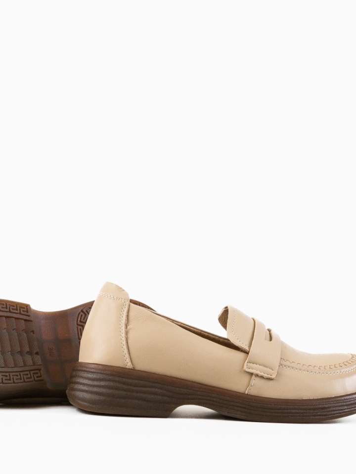 Pantofi Casual Byertes Bej