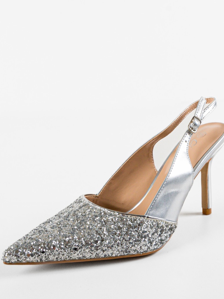 Pantofi dama Aamin Argintii