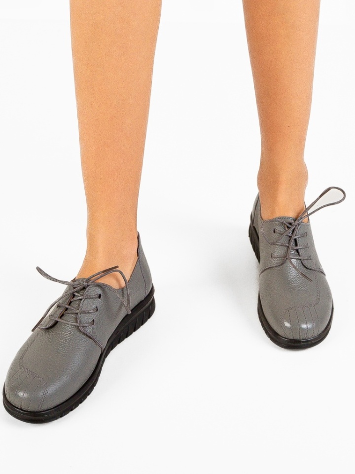 Pantofi Casual Leonates Gri