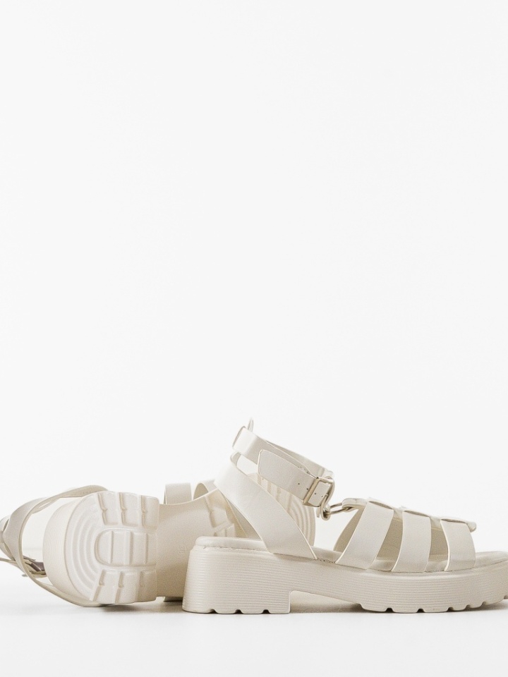 Sandale dama Karrus Albe