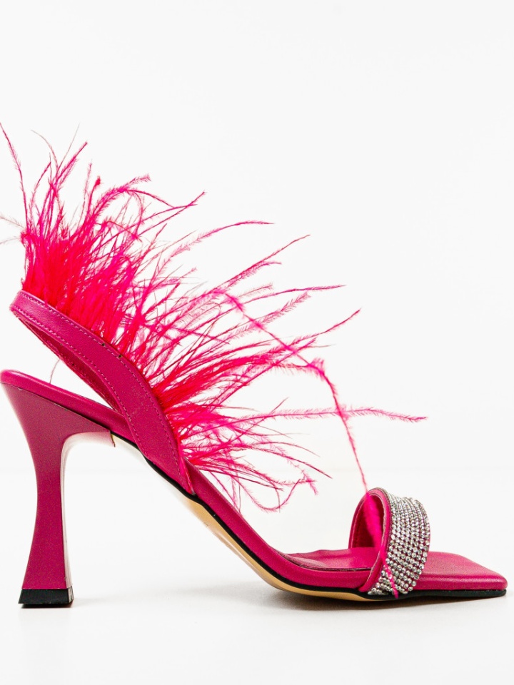 Sandale cu toc Geamelya Negri 2