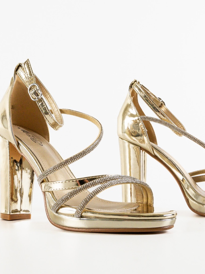 Sandale cu toc Dominus Verzi