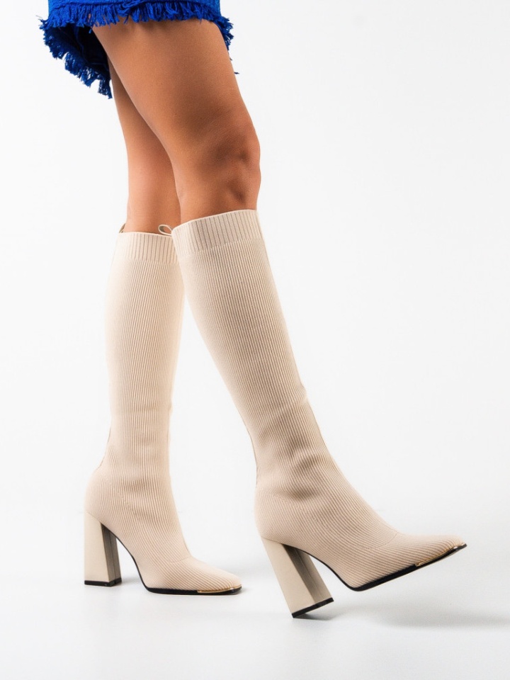 Cizme dama Joely Bej