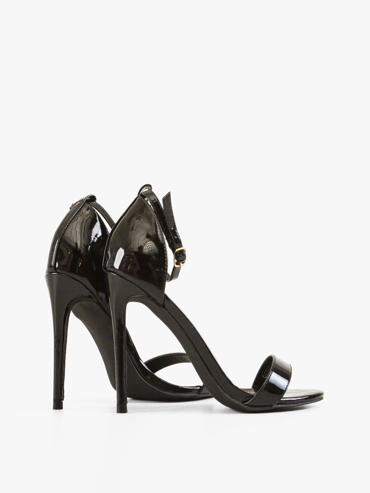 Sandale cu toc Perfect Bej