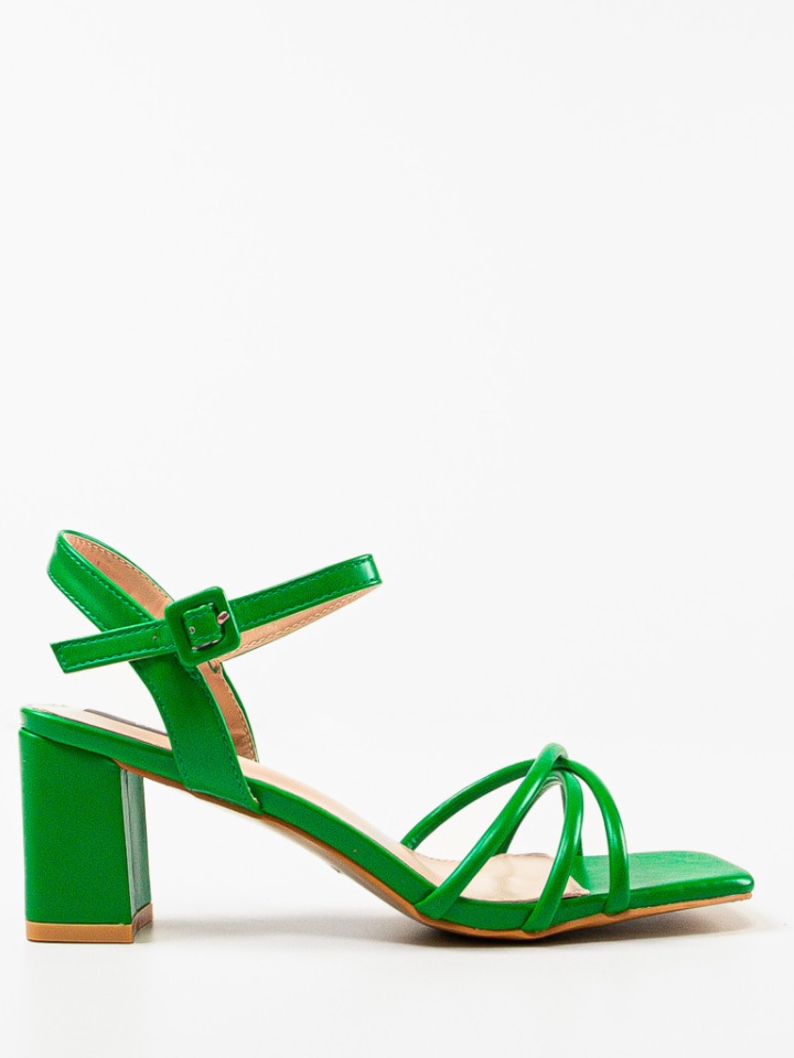 Sandale cu toc Mpho Verzi