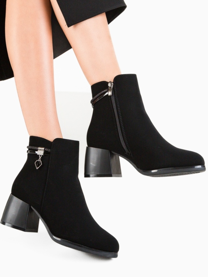 Botine dama Adetoku Negre