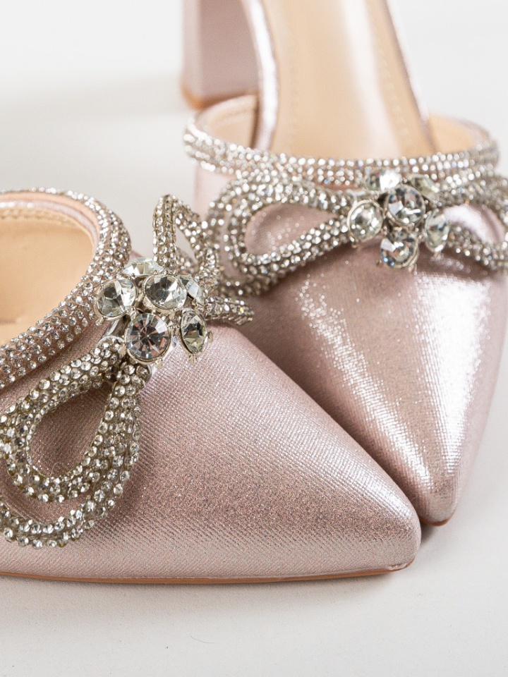 Pantofi cu toc Lester Bej 2