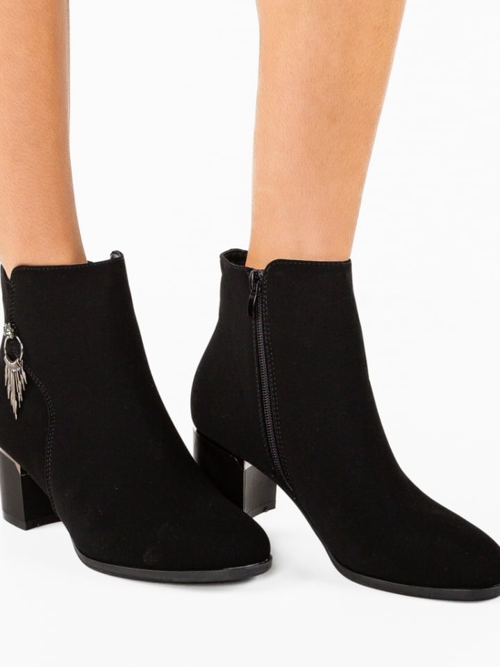 Botine dama Willia Negre