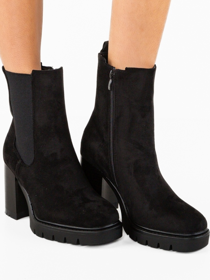 Botine dama Gideon Negre 2