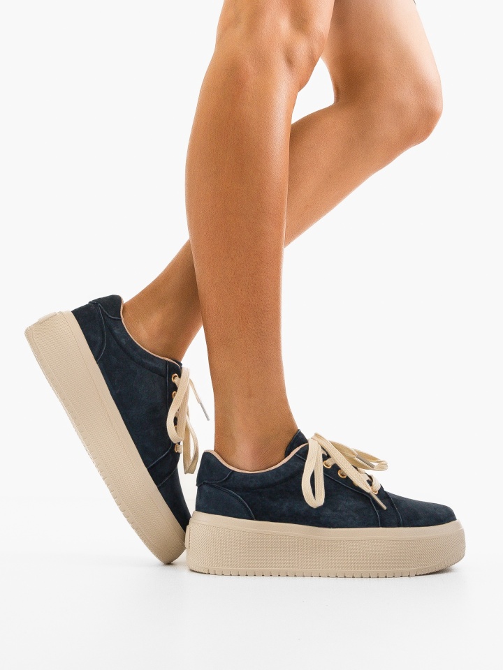 Sneakers dama Daravo Albastri 2